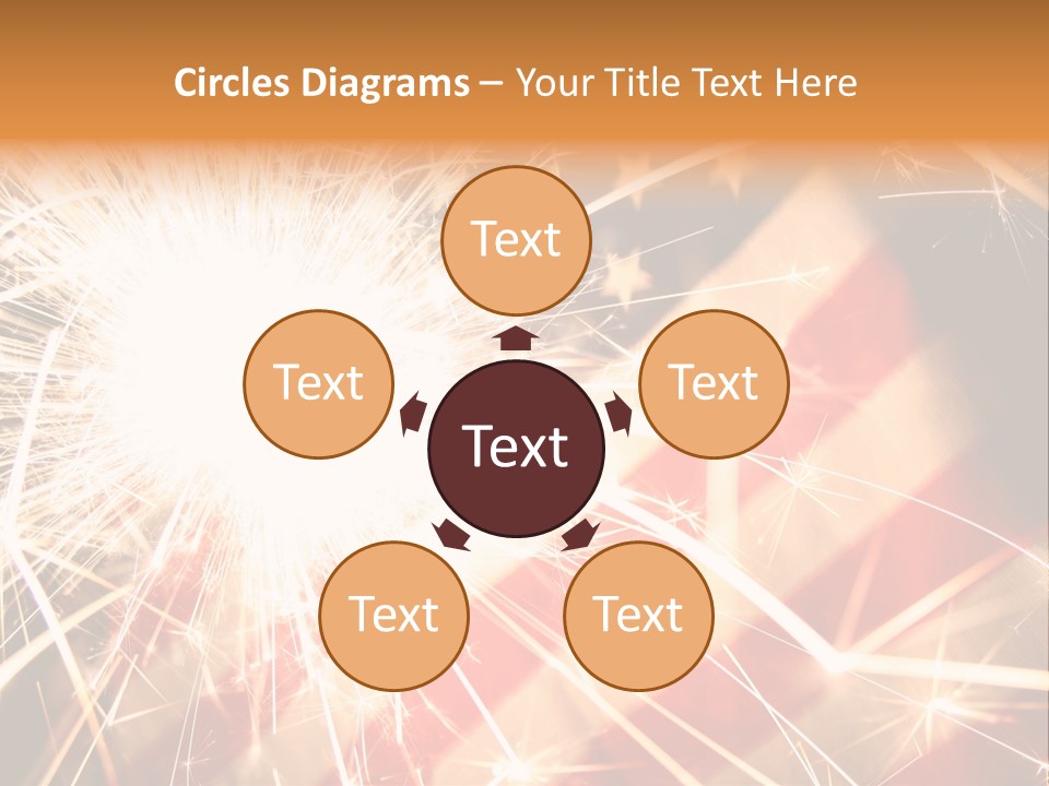 Fire Works - Celebration PowerPoint Template