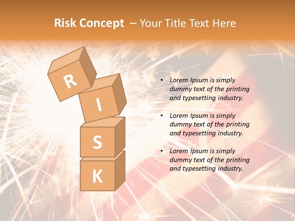 Fire Works - Celebration PowerPoint Template