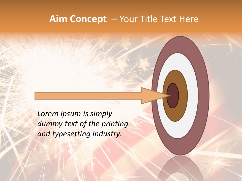 Fire Works - Celebration PowerPoint Template