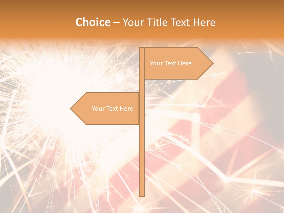Fire Works - Celebration PowerPoint Template