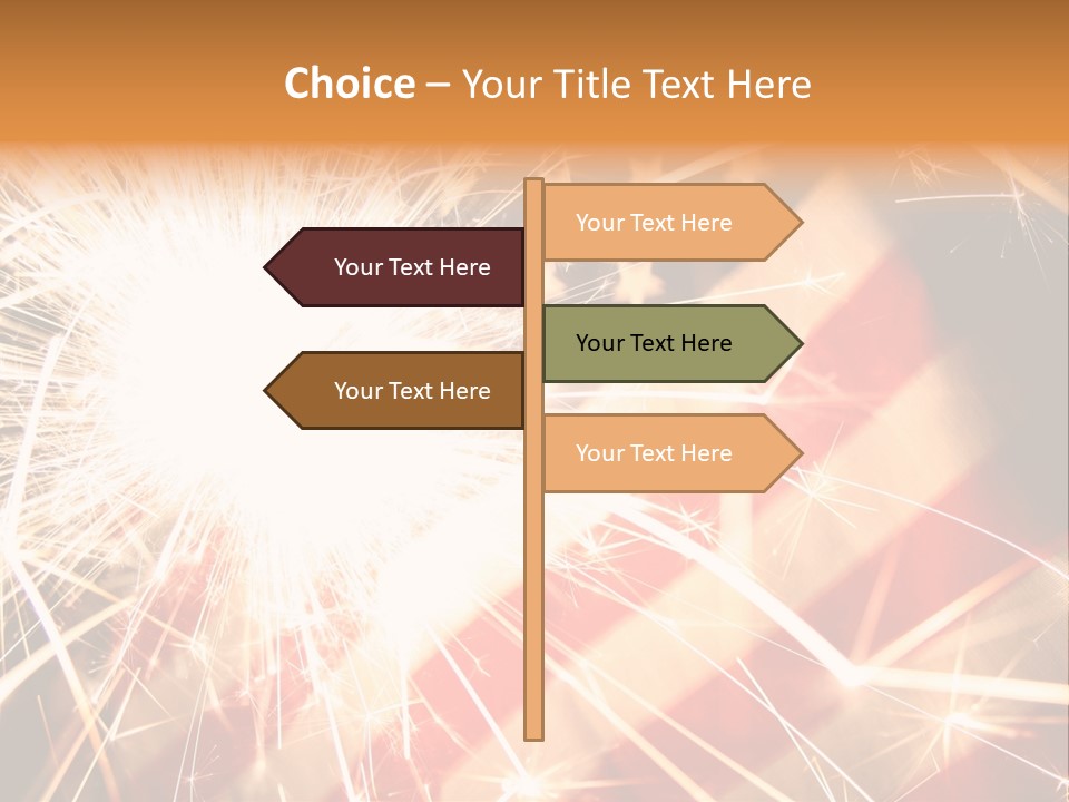 Fire Works - Celebration PowerPoint Template