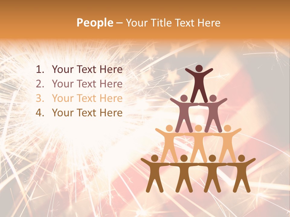 Fire Works - Celebration PowerPoint Template