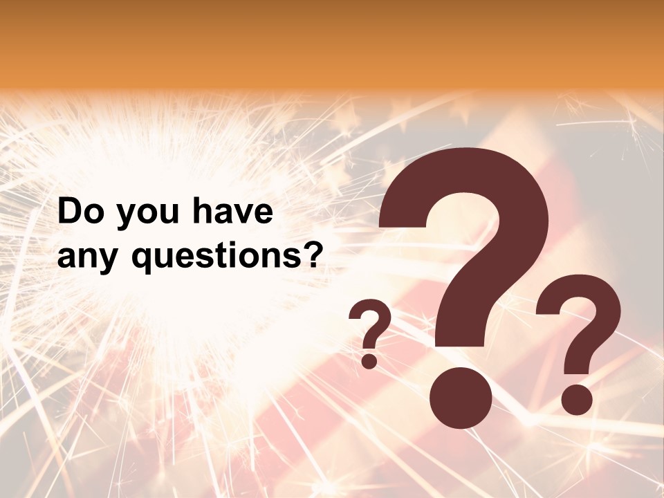 Fire Works - Celebration PowerPoint Template