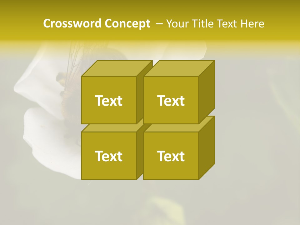 Strawberry Pollen PowerPoint Template