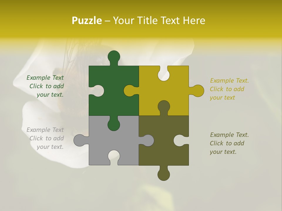 Strawberry Pollen PowerPoint Template