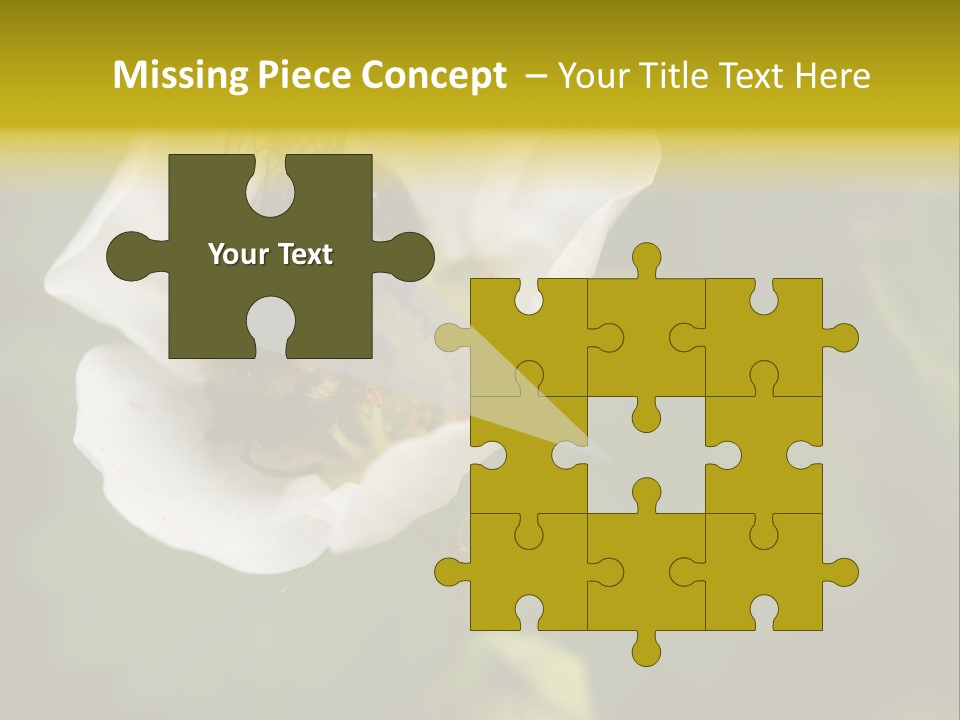 Strawberry Pollen PowerPoint Template