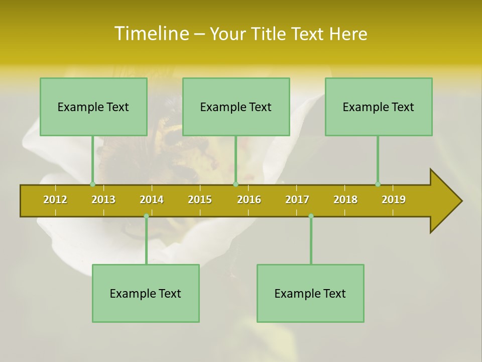 Strawberry Pollen PowerPoint Template