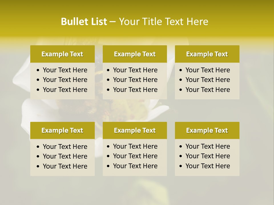 Strawberry Pollen PowerPoint Template