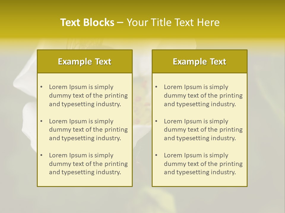 Strawberry Pollen PowerPoint Template