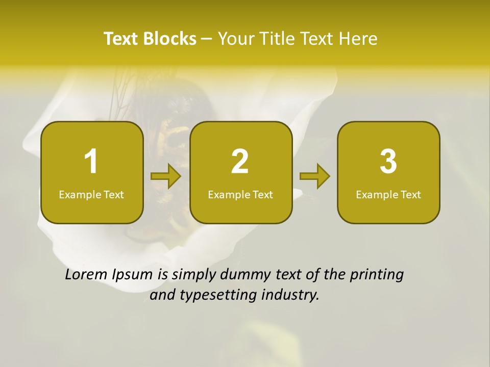 Strawberry Pollen PowerPoint Template