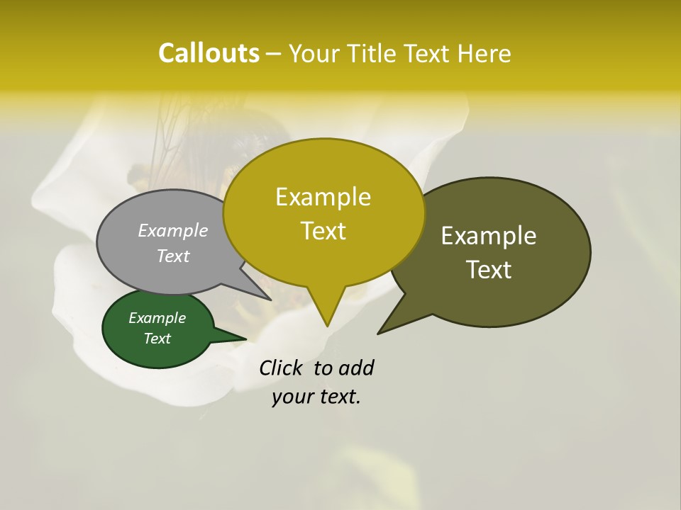 Strawberry Pollen PowerPoint Template