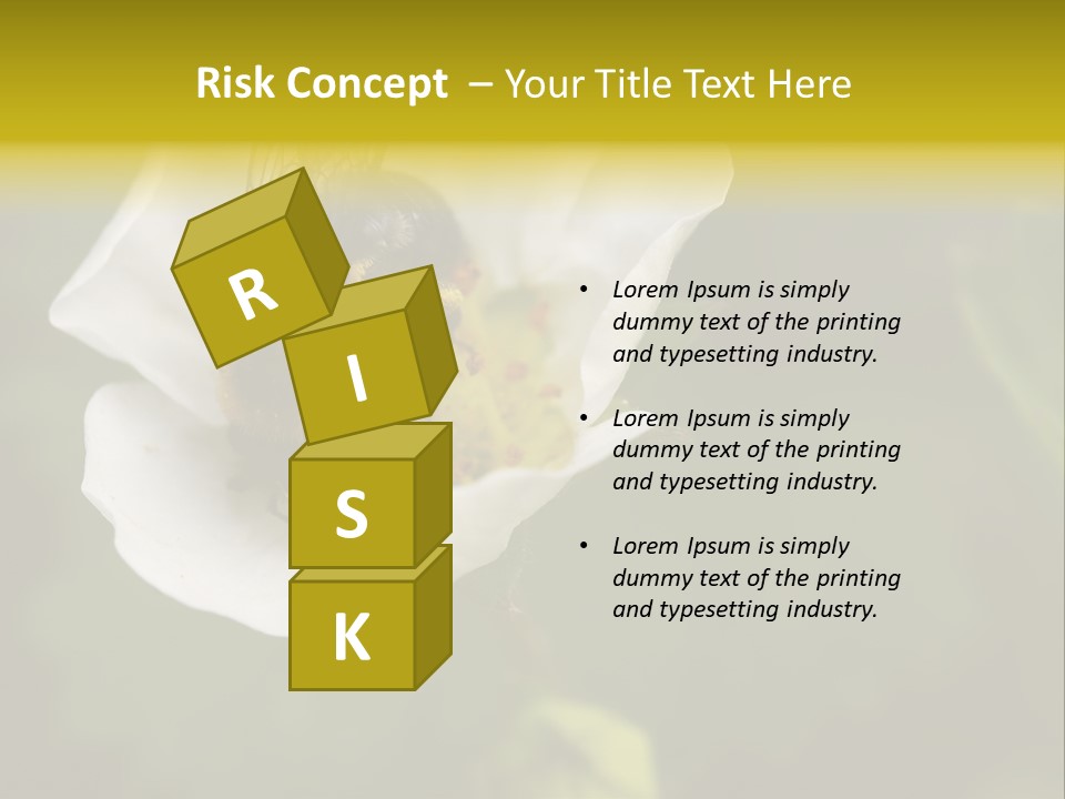 Strawberry Pollen PowerPoint Template