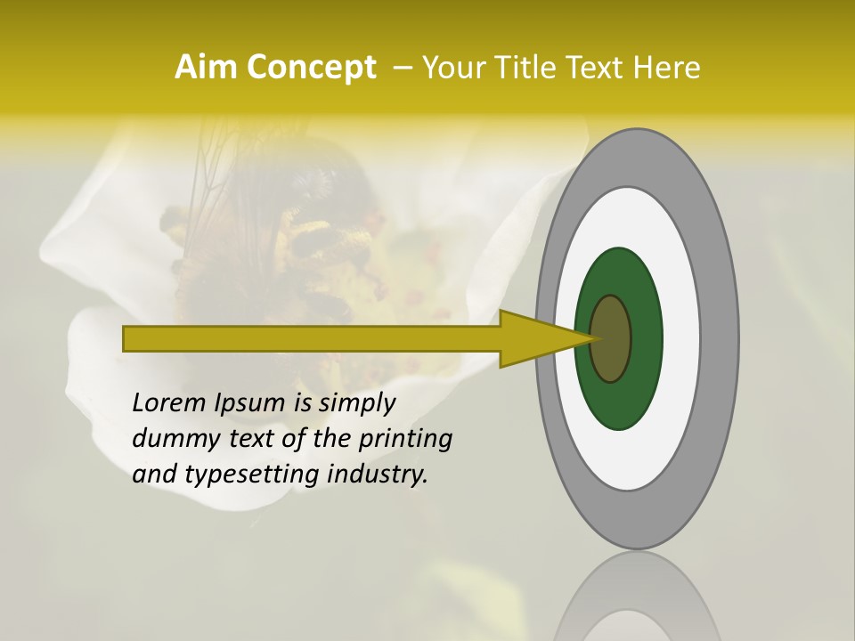 Strawberry Pollen PowerPoint Template