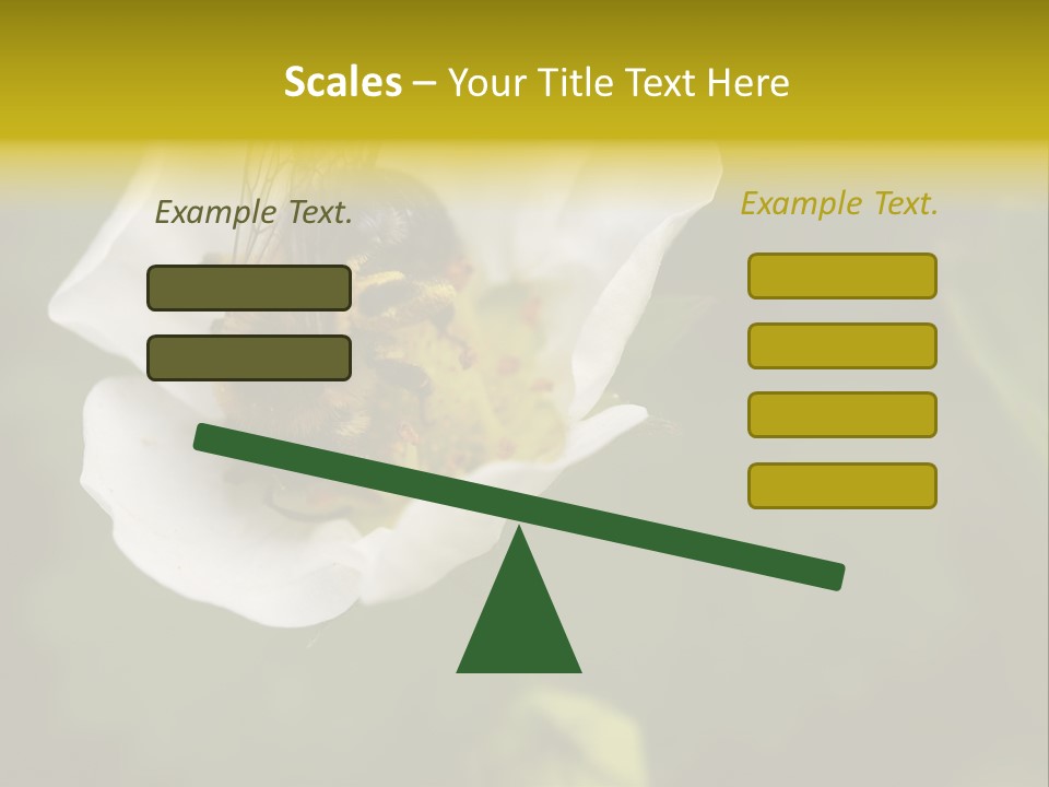 Strawberry Pollen PowerPoint Template