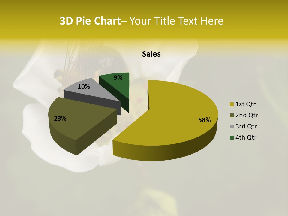 Strawberry Pollen PowerPoint Template