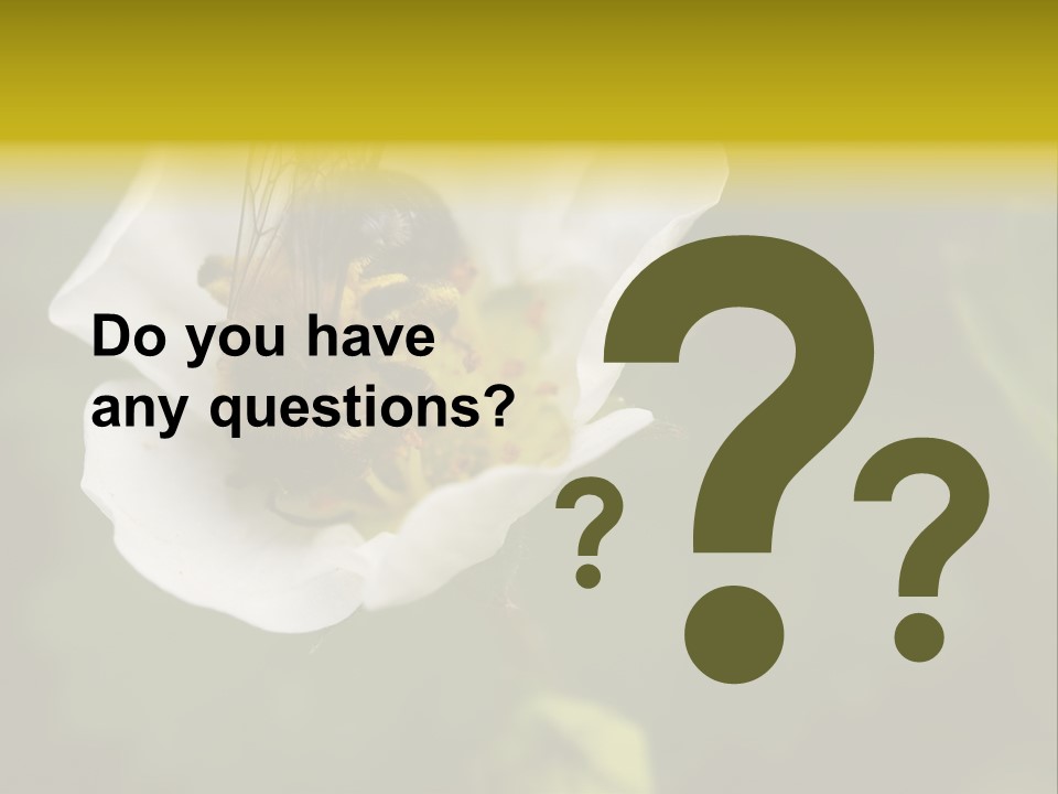 Strawberry Pollen PowerPoint Template