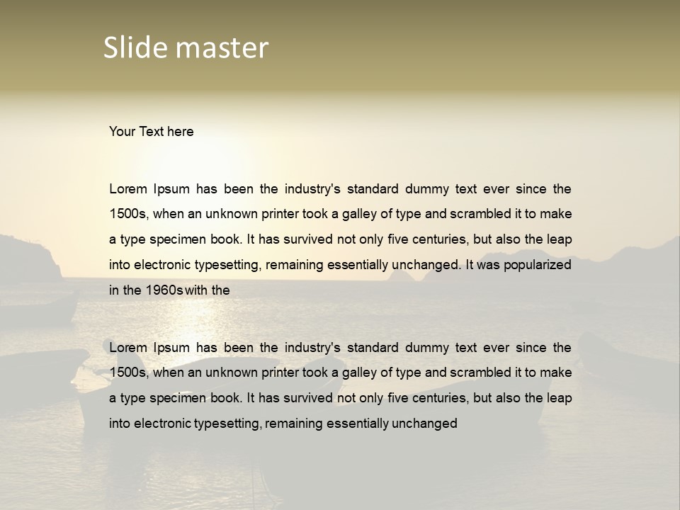 Caribbean Sea. Taganga Bay. Colombia. *** Local Caption *** Caribbean Sea. Taganga Bay. Colombia. PowerPoint Template