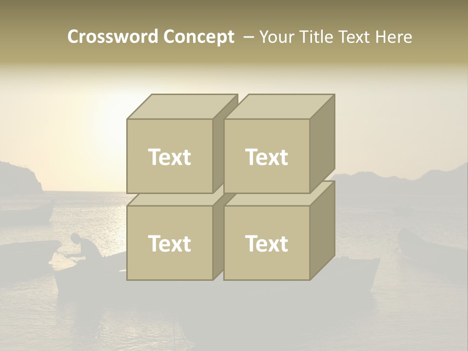 Caribbean Sea. Taganga Bay. Colombia. *** Local Caption *** Caribbean Sea. Taganga Bay. Colombia. PowerPoint Template