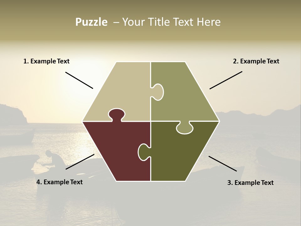 Caribbean Sea. Taganga Bay. Colombia. *** Local Caption *** Caribbean Sea. Taganga Bay. Colombia. PowerPoint Template