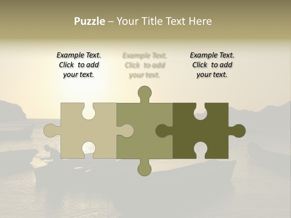 Caribbean Sea. Taganga Bay. Colombia. *** Local Caption *** Caribbean Sea. Taganga Bay. Colombia. PowerPoint Template