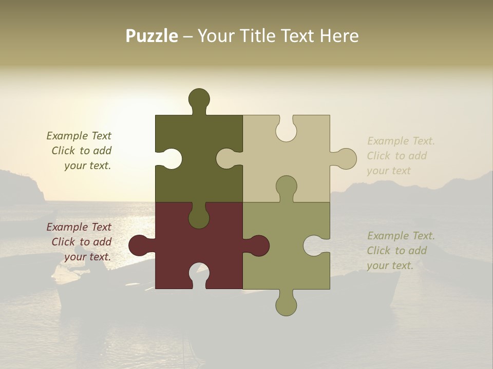 Caribbean Sea. Taganga Bay. Colombia. *** Local Caption *** Caribbean Sea. Taganga Bay. Colombia. PowerPoint Template