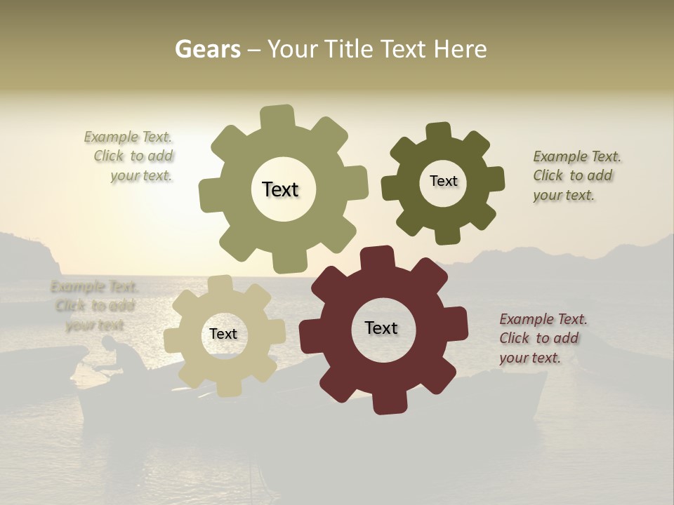 Caribbean Sea. Taganga Bay. Colombia. *** Local Caption *** Caribbean Sea. Taganga Bay. Colombia. PowerPoint Template