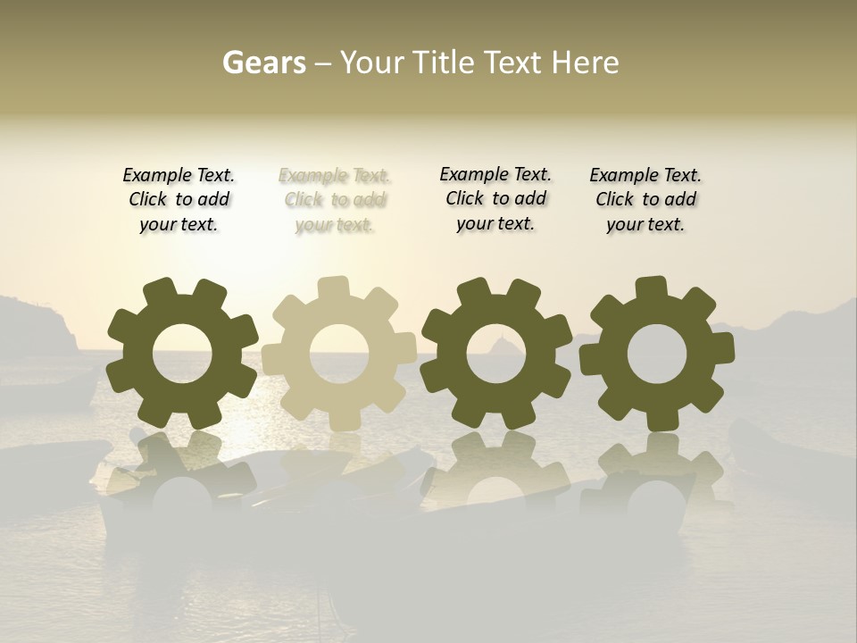 Caribbean Sea. Taganga Bay. Colombia. *** Local Caption *** Caribbean Sea. Taganga Bay. Colombia. PowerPoint Template