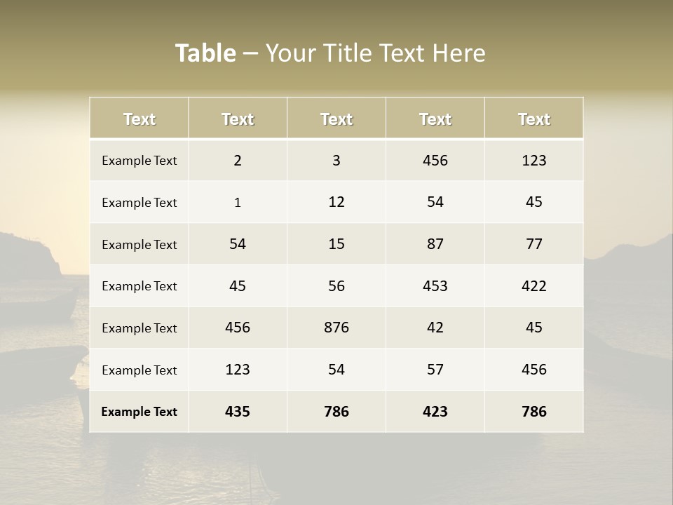 Caribbean Sea. Taganga Bay. Colombia. *** Local Caption *** Caribbean Sea. Taganga Bay. Colombia. PowerPoint Template