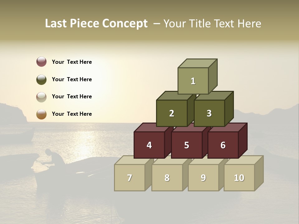 Caribbean Sea. Taganga Bay. Colombia. *** Local Caption *** Caribbean Sea. Taganga Bay. Colombia. PowerPoint Template