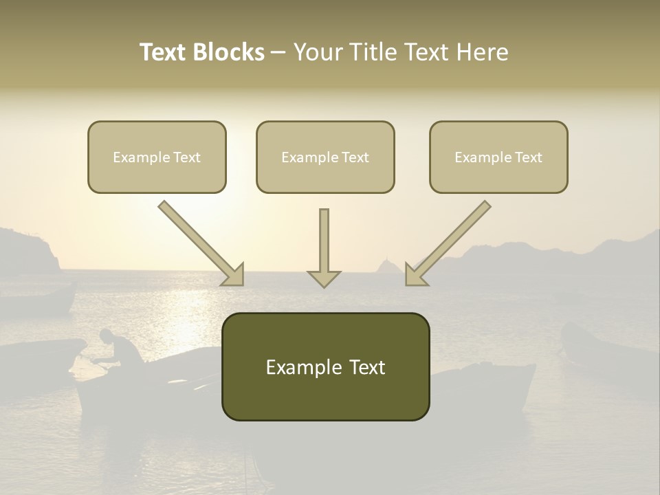 Caribbean Sea. Taganga Bay. Colombia. *** Local Caption *** Caribbean Sea. Taganga Bay. Colombia. PowerPoint Template