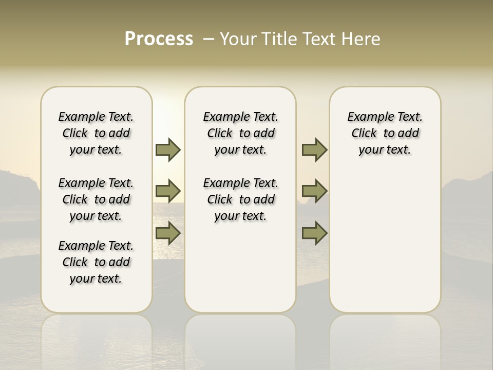 Caribbean Sea. Taganga Bay. Colombia. *** Local Caption *** Caribbean Sea. Taganga Bay. Colombia. PowerPoint Template