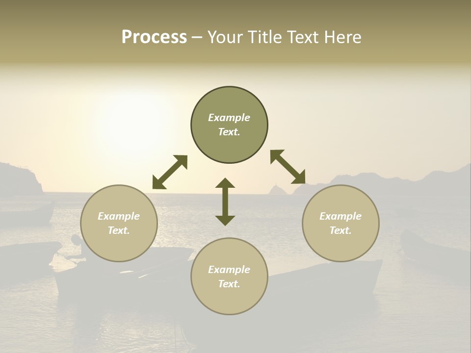 Caribbean Sea. Taganga Bay. Colombia. *** Local Caption *** Caribbean Sea. Taganga Bay. Colombia. PowerPoint Template