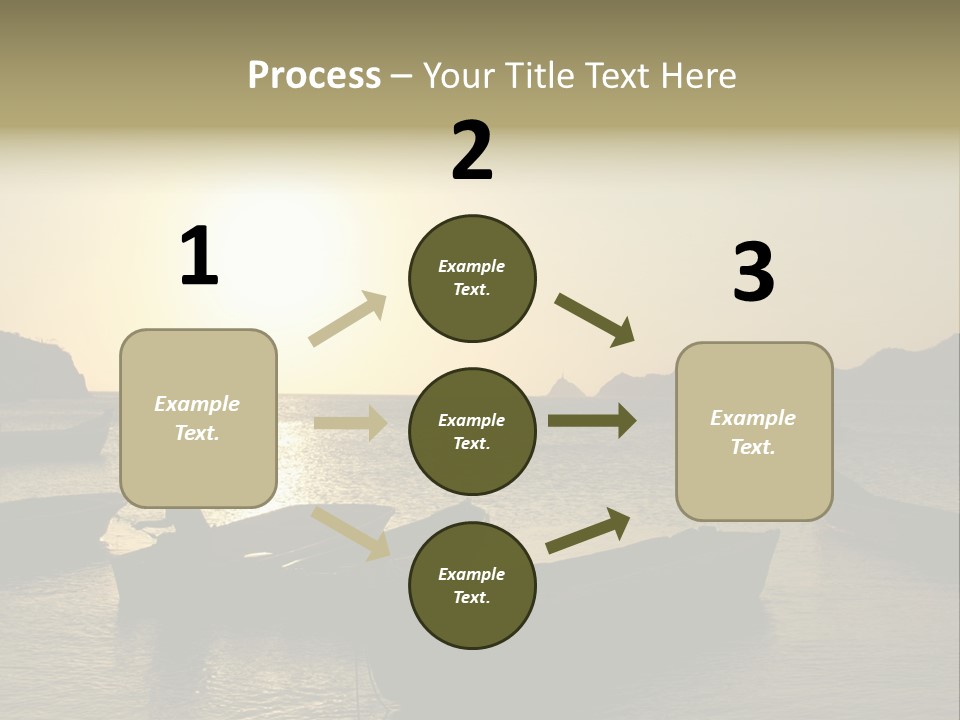Caribbean Sea. Taganga Bay. Colombia. *** Local Caption *** Caribbean Sea. Taganga Bay. Colombia. PowerPoint Template