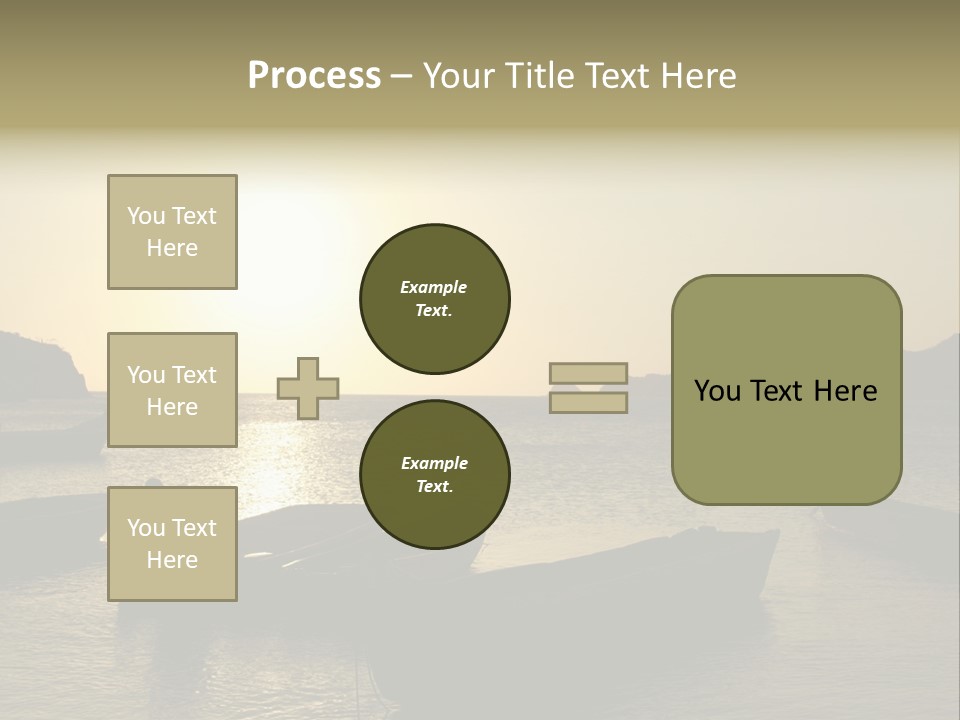 Caribbean Sea. Taganga Bay. Colombia. *** Local Caption *** Caribbean Sea. Taganga Bay. Colombia. PowerPoint Template