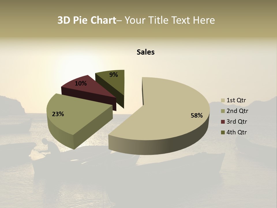 Caribbean Sea. Taganga Bay. Colombia. *** Local Caption *** Caribbean Sea. Taganga Bay. Colombia. PowerPoint Template