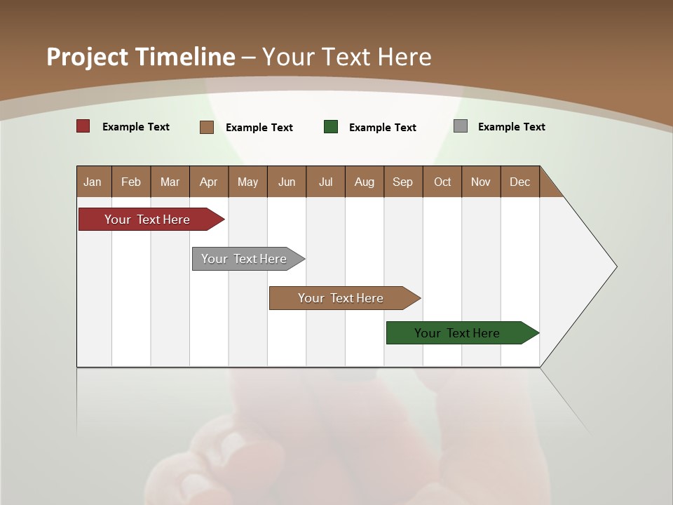 Glowing Lightbulb In Hand PowerPoint Template
