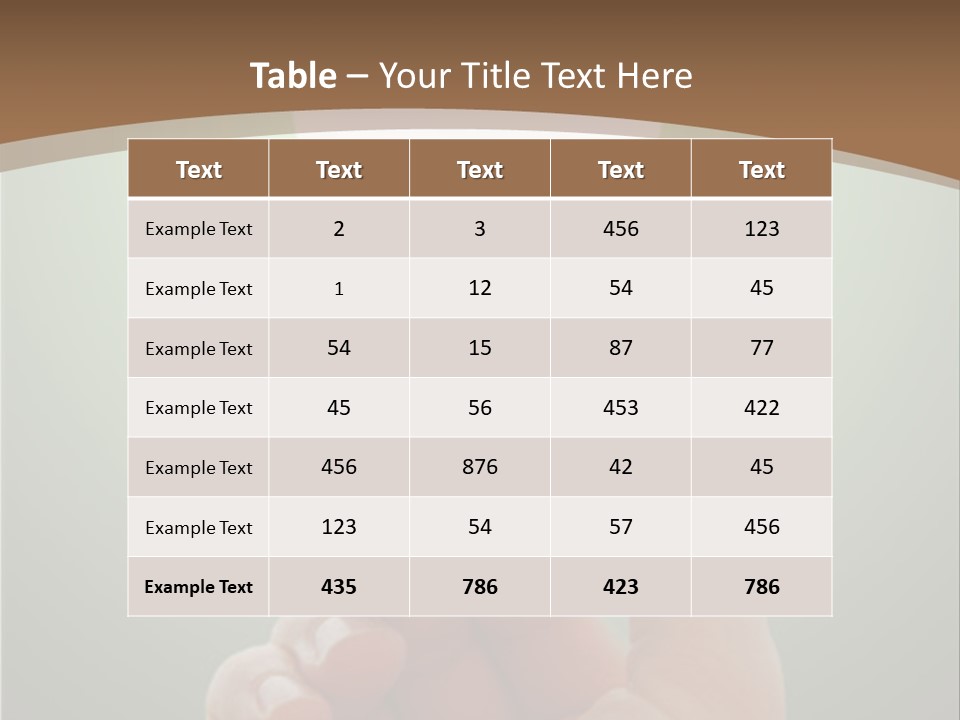 Glowing Lightbulb In Hand PowerPoint Template