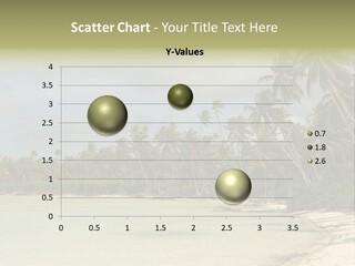 Tropical Island-Coral Lagoon PowerPoint Template