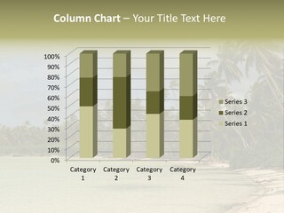 Tropical Island-Coral Lagoon PowerPoint Template