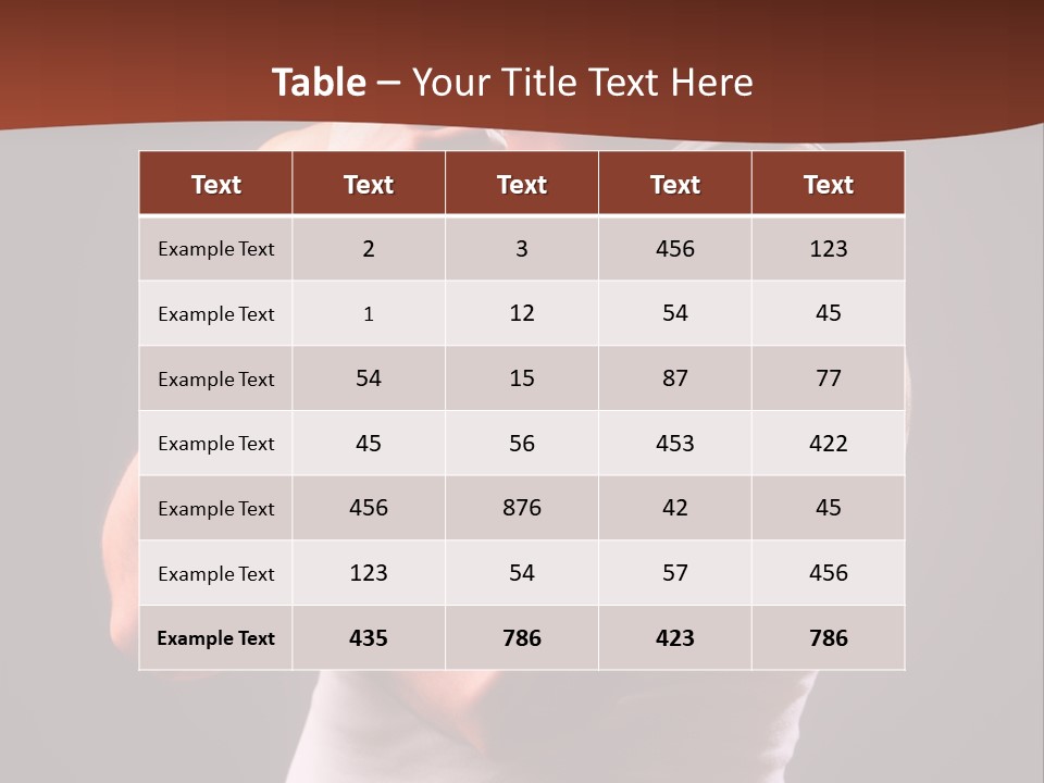 Handsome Male Against Black Background PowerPoint Template