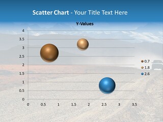 Tibetan Road And Mount Everest On Background PowerPoint Template