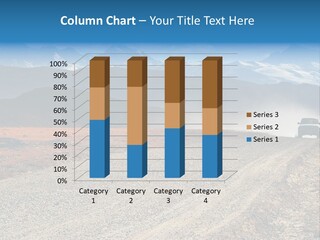 Tibetan Road And Mount Everest On Background PowerPoint Template