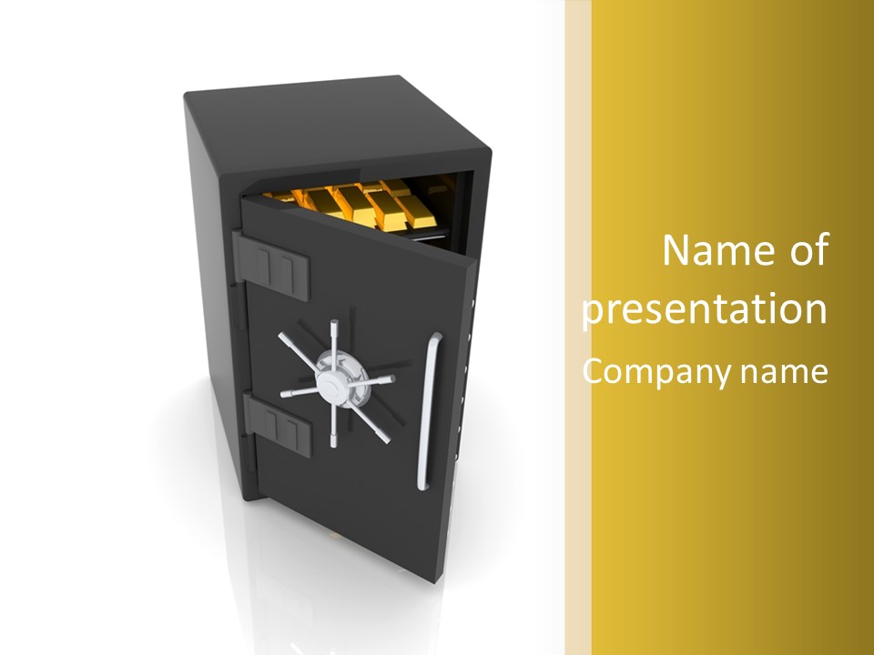 Gold Deposit PowerPoint Template