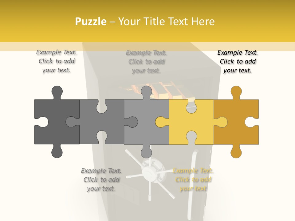 Gold Deposit PowerPoint Template