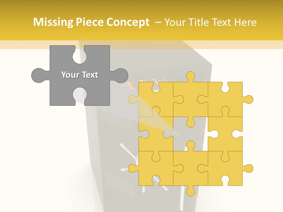 Gold Deposit PowerPoint Template