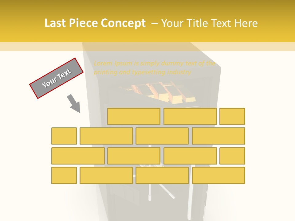 Gold Deposit PowerPoint Template