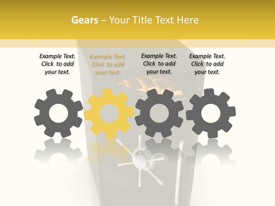 Gold Deposit PowerPoint Template