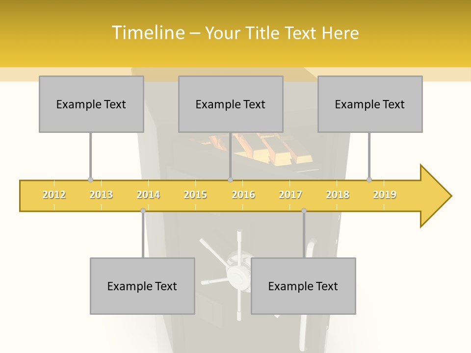 Gold Deposit PowerPoint Template