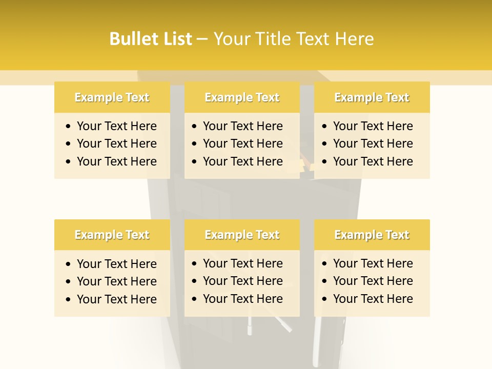 Gold Deposit PowerPoint Template