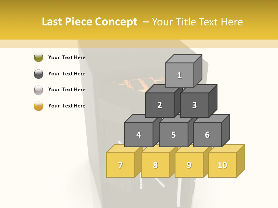 Gold Deposit PowerPoint Template